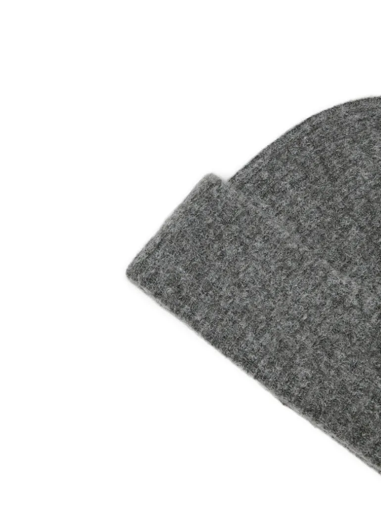 Maline Knit Beanie Medium Grey Melange