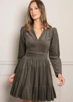 Matilda Dress Dark Forest