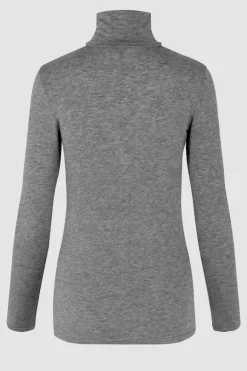Matima T-Neck Tee Grey Melange