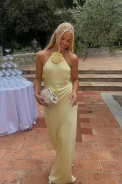 Moa Dress Lemon