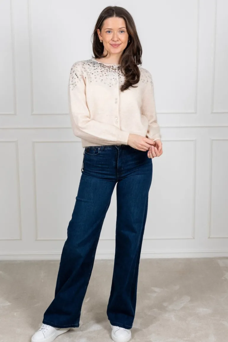 Ninellapw Cardigan French Oak Melange