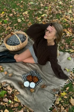 Nora Sweater Chocolate Brown