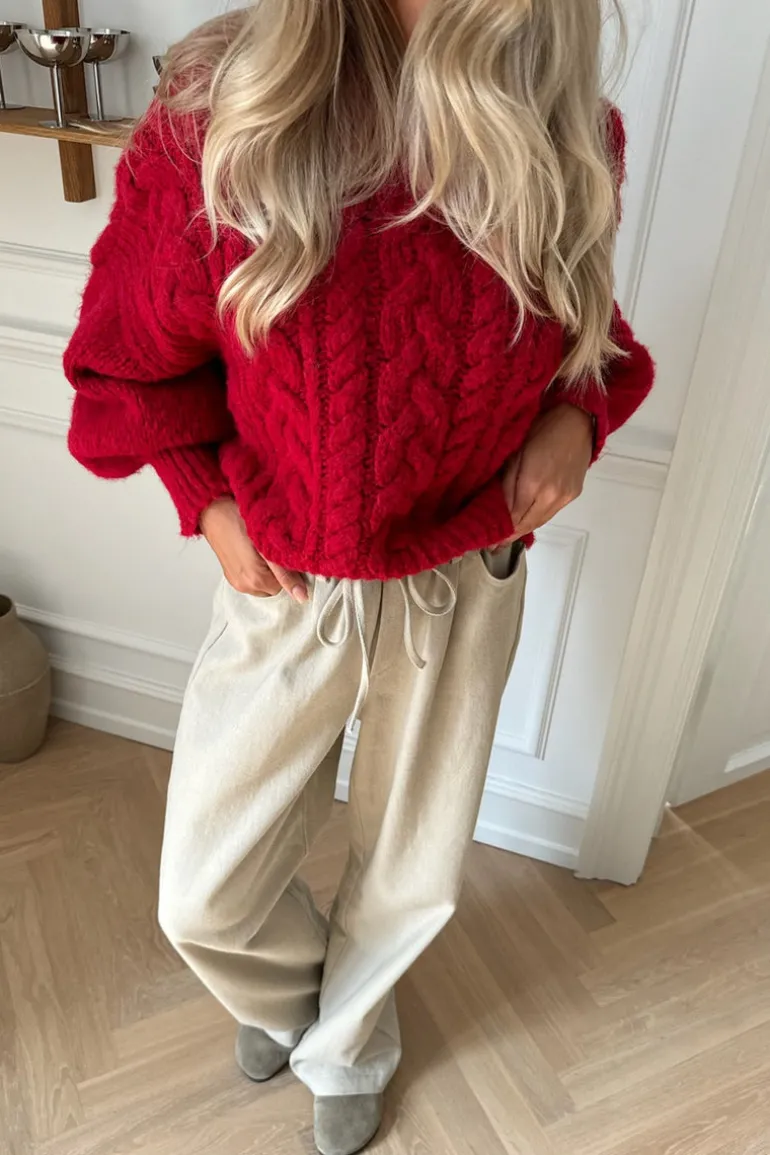 Nora Sweater Red