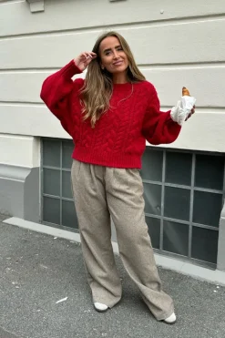 Nora Sweater Red