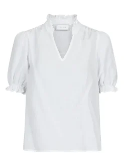 Odesa Linen Blouse White