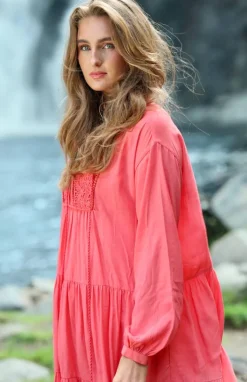 Olivoa Dress Georgia Peach