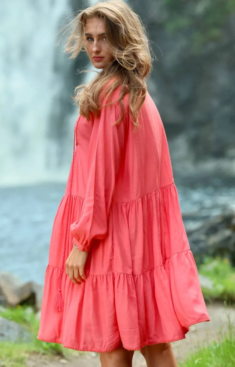 Olivoa Dress Georgia Peach