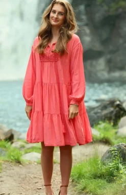Olivoa Dress Georgia Peach