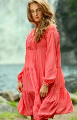 Olivoa Dress Georgia Peach