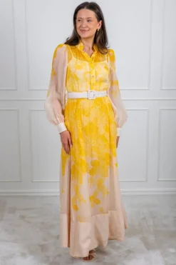 Organza Belt Dress Daylight