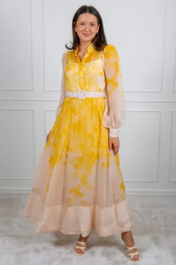 Organza Belt Dress Daylight
