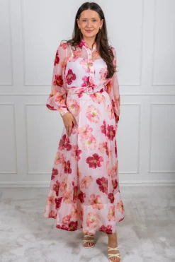 Organza Belt Dress Romance