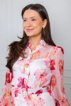 Organza Belt Dress Romance
