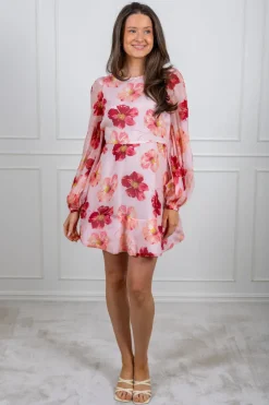 Organza Mini Dress Romance