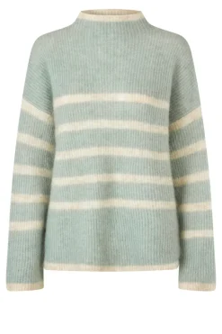 Ovalis Knit T-Neck Slate Green
