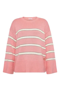 Palina Stripe Pullover Ivory