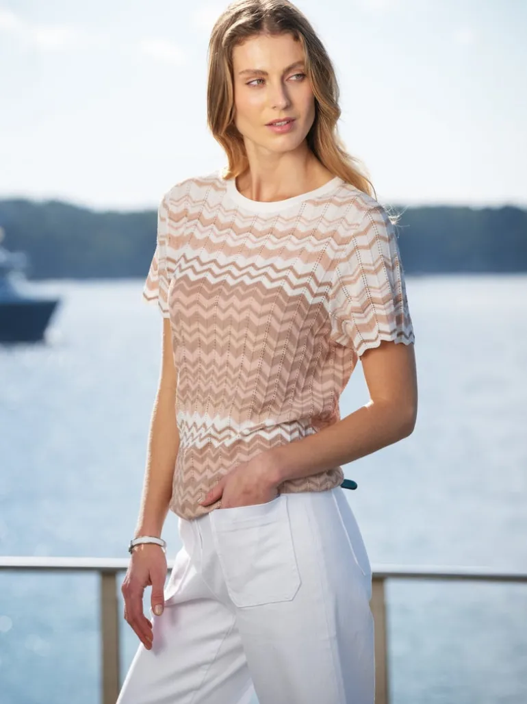 Palma Pullover Pale Rose