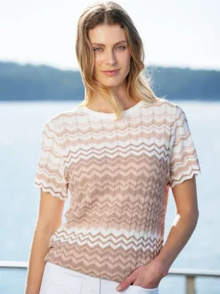 Palma Pullover Pale Rose