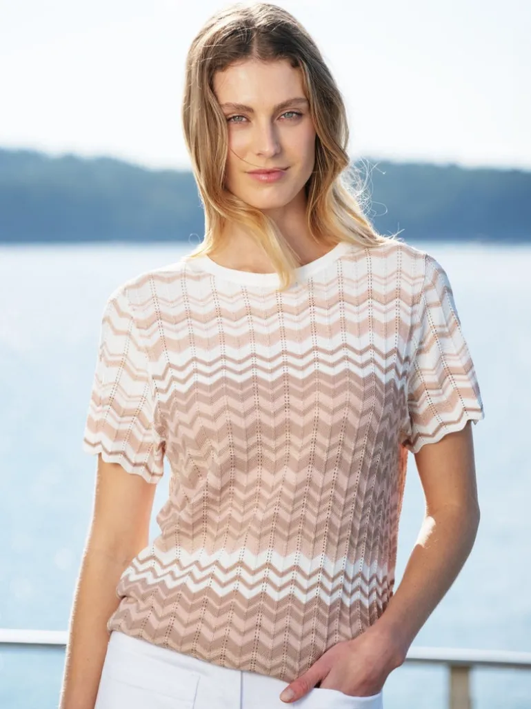 Palma Pullover Pale Rose