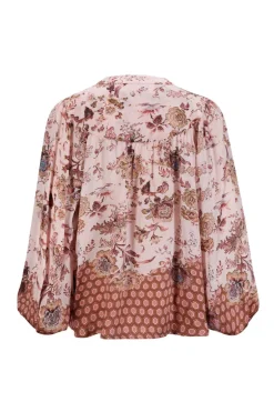 Paris Deco Joan Blouse Rose