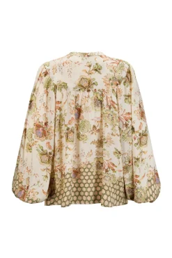 Paris Deco Joan Blouse Spring Garden
