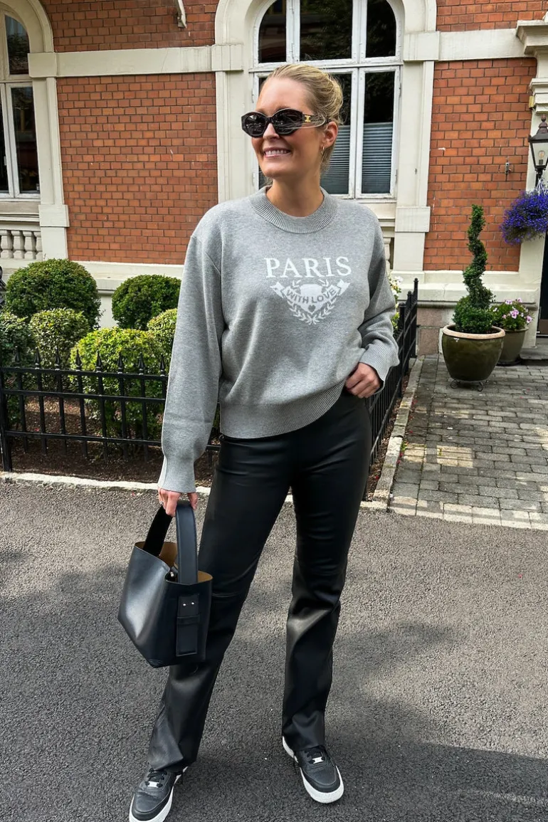 Pikilo Pullover Gris Chine