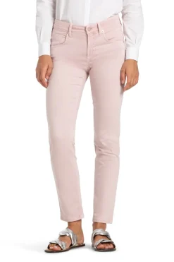 Piper Cropped Denim Seam Pink Sorbet