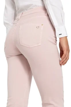 Piper Cropped Denim Seam Pink Sorbet