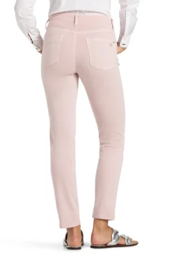 Piper Cropped Denim Seam Pink Sorbet