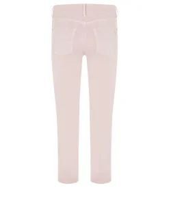 Piper Cropped Denim Seam Pink Sorbet