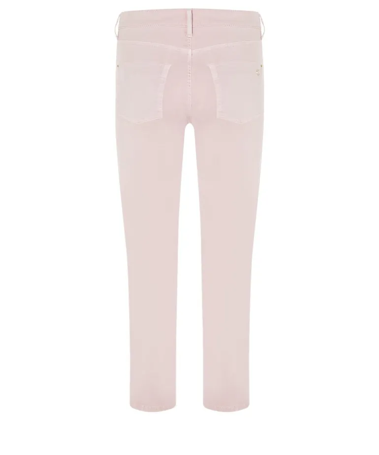 Piper Cropped Denim Seam Pink Sorbet