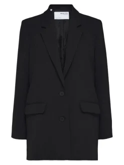 Rita Ls Relaxed Blazer Black