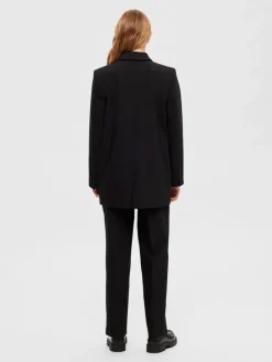 Rita Ls Relaxed Blazer Black