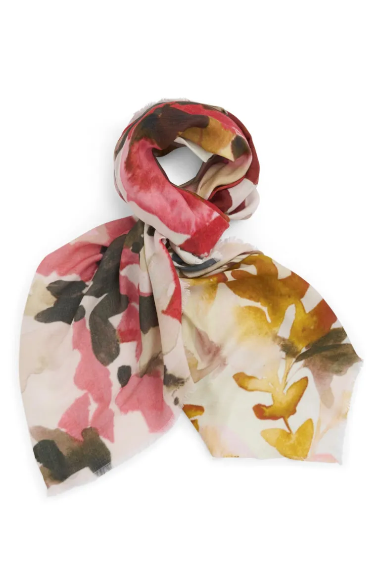 Riviera Scarf Beige Multi