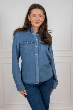 Roger Denim Shirt Vintage Blue