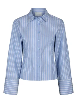 Rosa Stripe Shirt Blue
