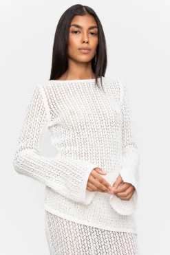 Rosana Knit White