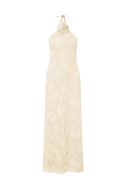 Rose Dress Ivory
