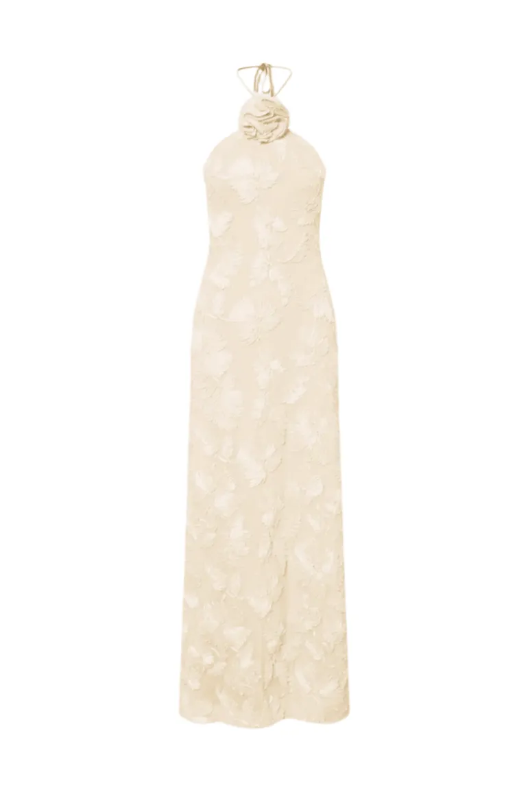 Rose Dress Ivory