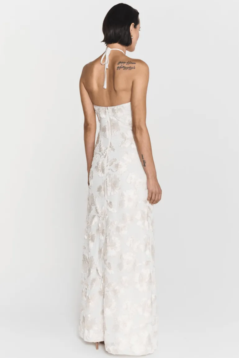 Rose Dress Ivory