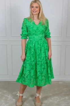 Sadie 3/4 Midi Dress B Absinthe Green