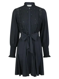 Salasta Emb Dress Navy