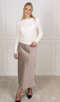 Samira Skirt Lt Taupe