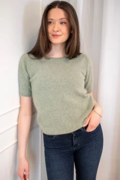 Sarah Pullover Pale Green