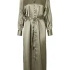 Selma Ls Ankle Dress Vetiver