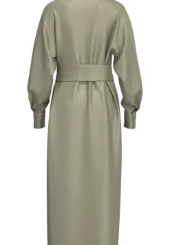 Selma Ls Ankle Dress Vetiver