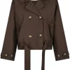 Sia F Jacket Chocolate Brown