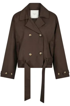 Sia F Jacket Chocolate Brown