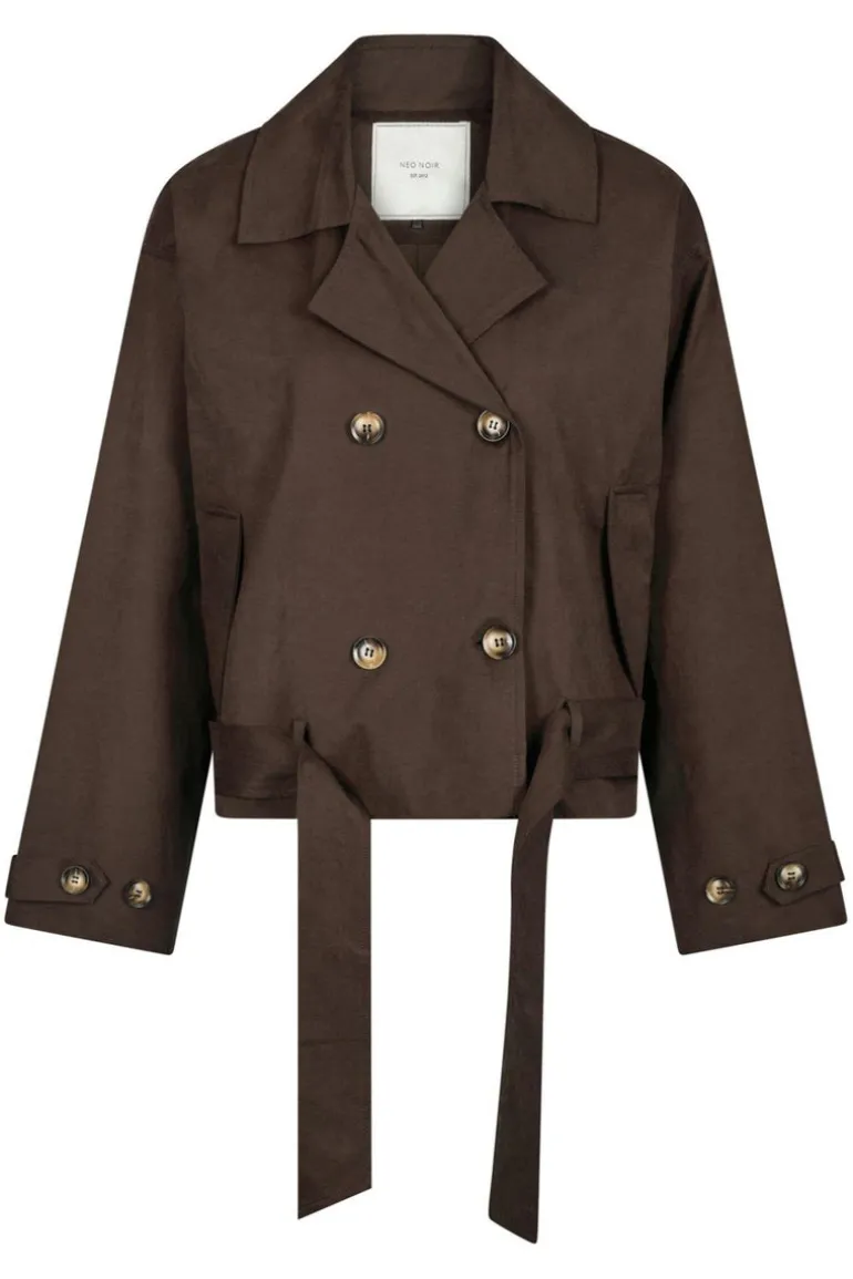 Sia F Jacket Chocolate Brown