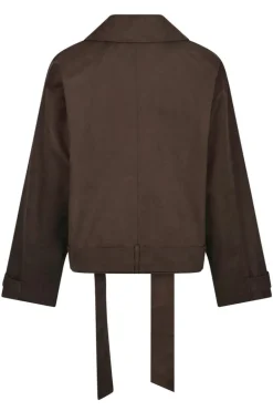 Sia F Jacket Chocolate Brown